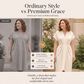 📦 Täglich 500+ Pakete versendet – der Wahnsinn! 🌺Elegantes Damenkleid mit V-Ausschnitt und Rüschen