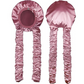 Hitzefreie Locken-Satin-Schlafhaube