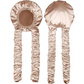 Hitzefreie Locken-Satin-Schlafhaube