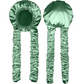 Hitzefreie Locken-Satin-Schlafhaube