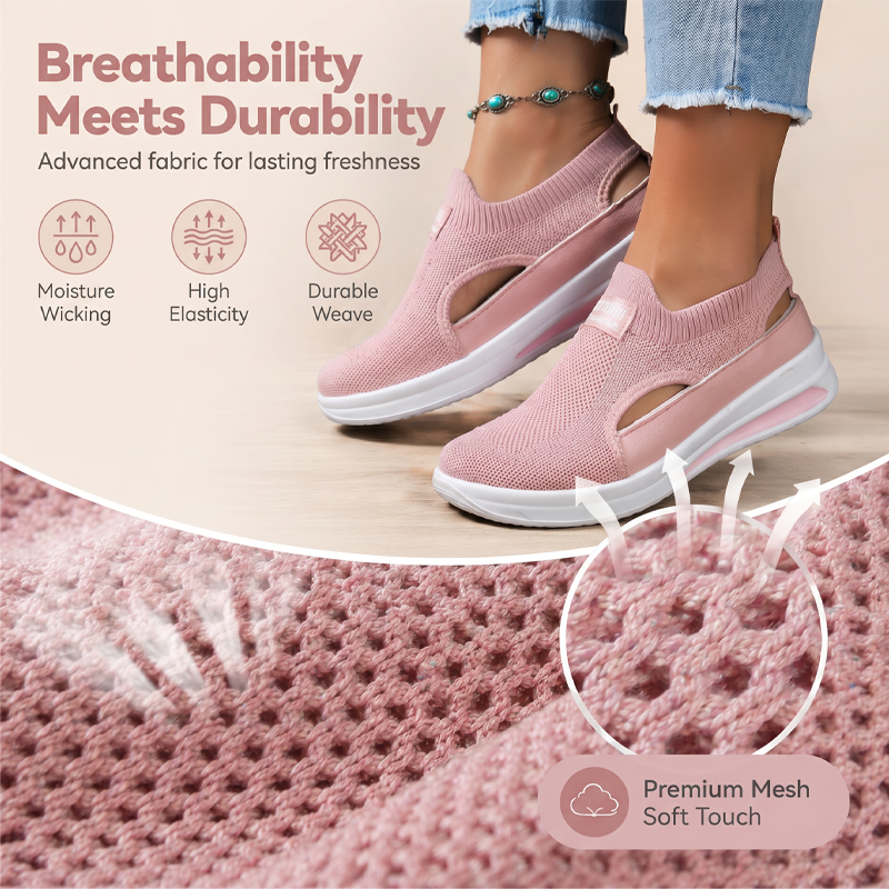 💞 Über 100.000 verkauft – der beliebteste Hit – jetzt zum halben Preis ✨Sommer-Slip-On-Wanderschuhe für Damen