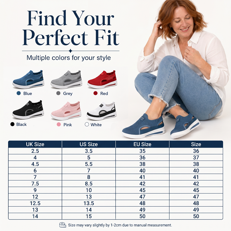 💞 Über 100.000 verkauft – der beliebteste Hit – jetzt zum halben Preis ✨Sommer-Slip-On-Wanderschuhe für Damen