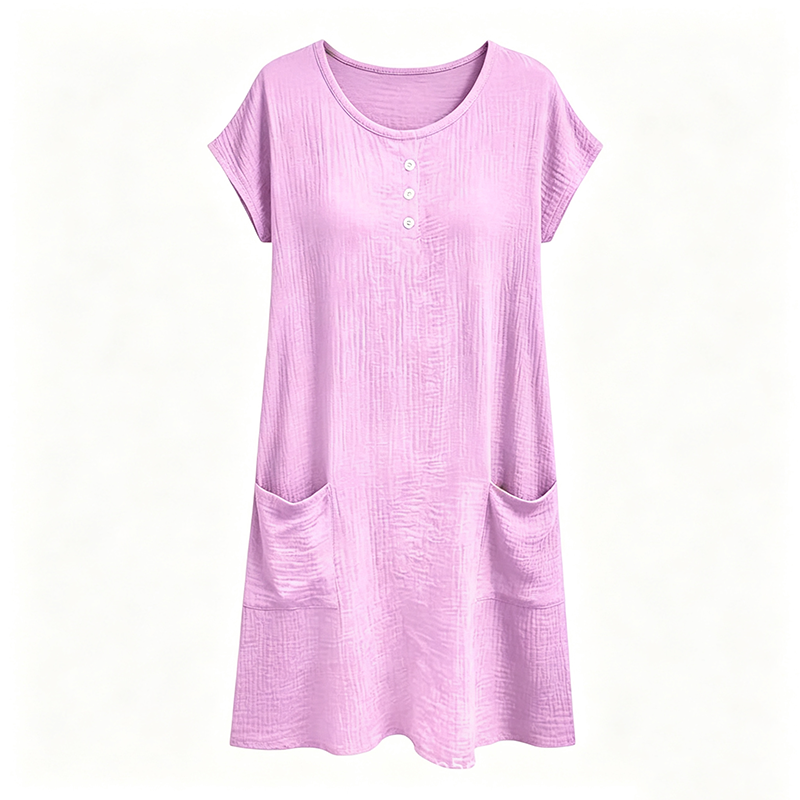 🌸 50 % RABATT 👗 Damenkleid – Atmungsaktiv, weich und bequem für jeden Tag ✨