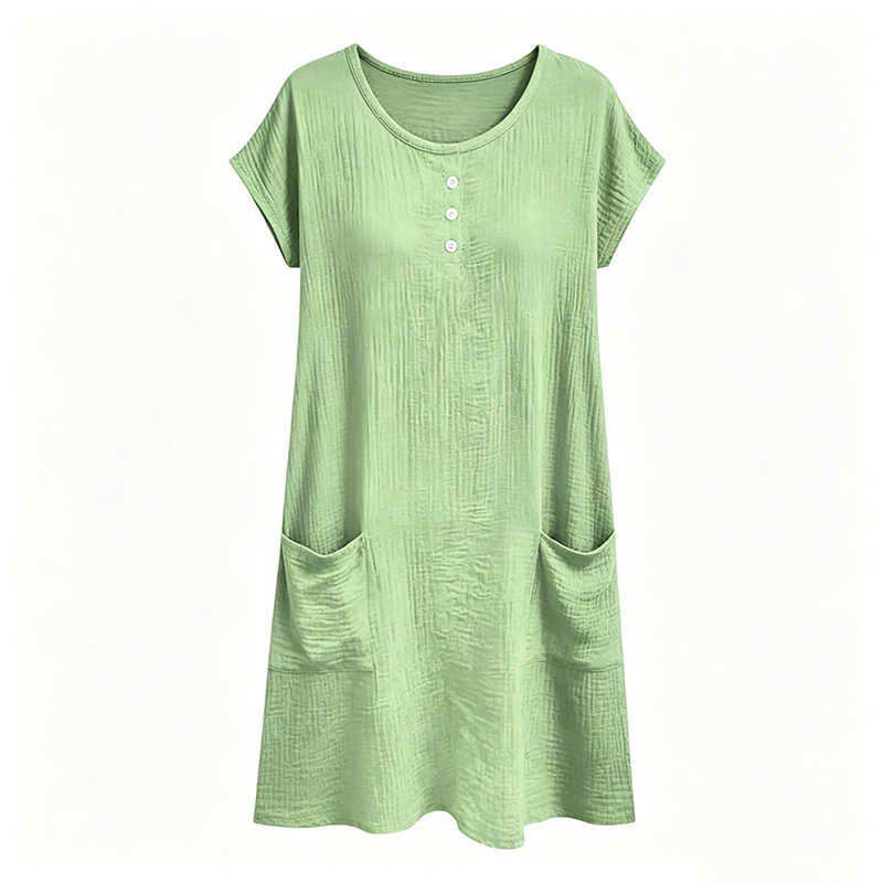 🌸 50 % RABATT 👗 Damenkleid – Atmungsaktiv, weich und bequem für jeden Tag ✨