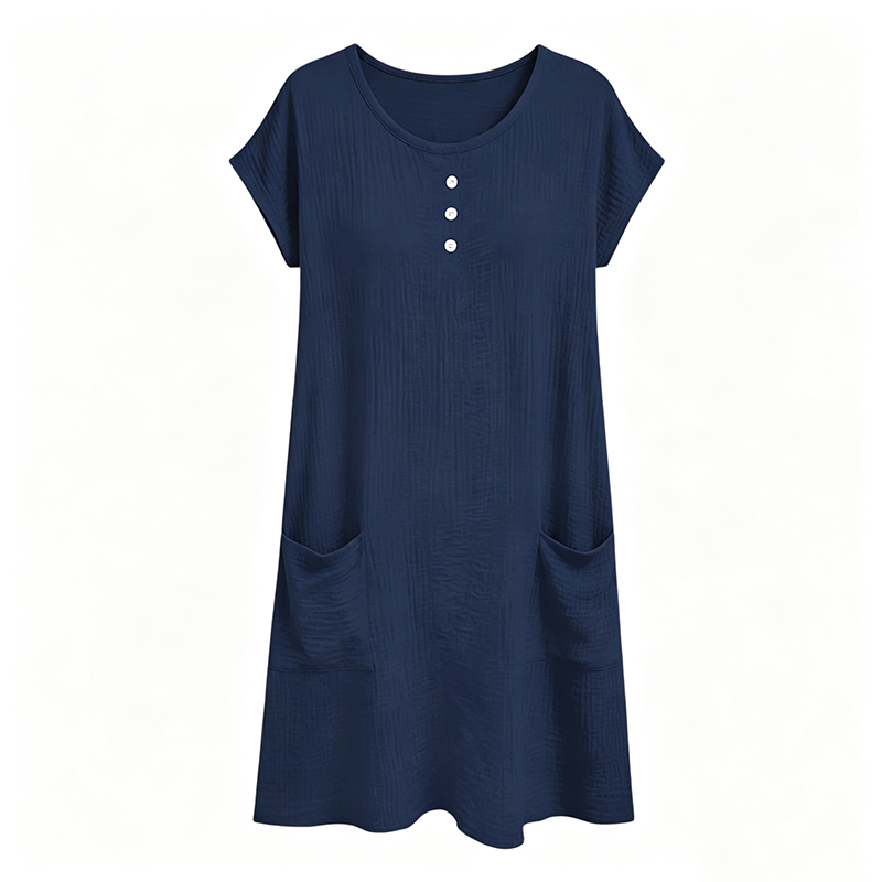 🌸 50 % RABATT 👗 Damenkleid – Atmungsaktiv, weich und bequem für jeden Tag ✨