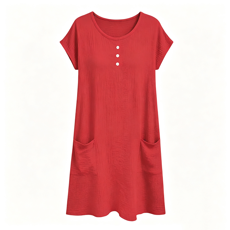 🌸 50 % RABATT 👗 Damenkleid – Atmungsaktiv, weich und bequem für jeden Tag ✨