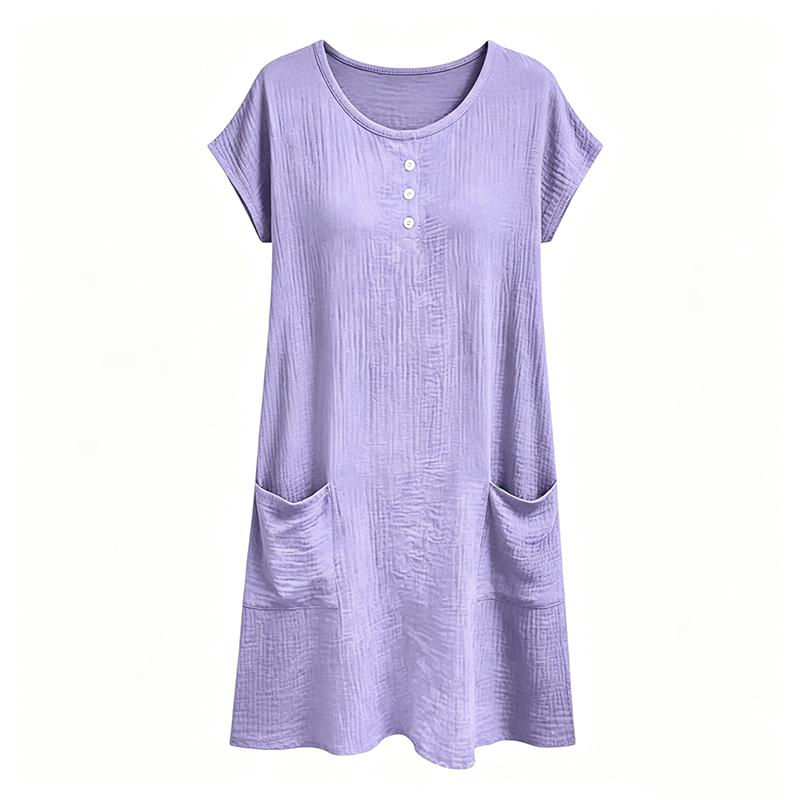 🌸 50 % RABATT 👗 Damenkleid – Atmungsaktiv, weich und bequem für jeden Tag ✨