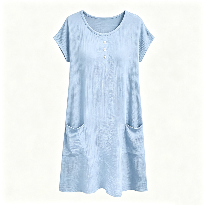 🌸 50 % RABATT 👗 Damenkleid – Atmungsaktiv, weich und bequem für jeden Tag ✨