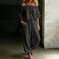 ⏰ Countdown läuft – 50% nur noch 3 Tage! Off-Shoulder-Jumpsuit für Damen
