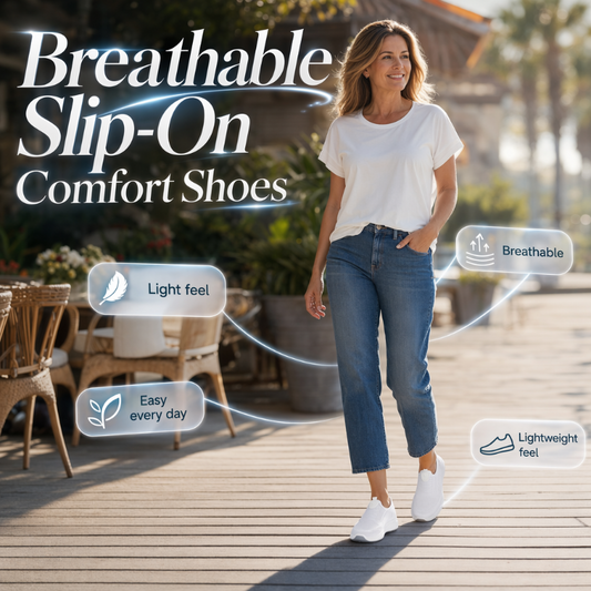 💞 Über 100.000 verkauft – der beliebteste Hit – jetzt zum halben Preis ✨Atmungsaktive, bequeme Slipper für Damen