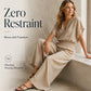 Damen Freizeit-Baumwoll-Leinen-Loungewear-Set