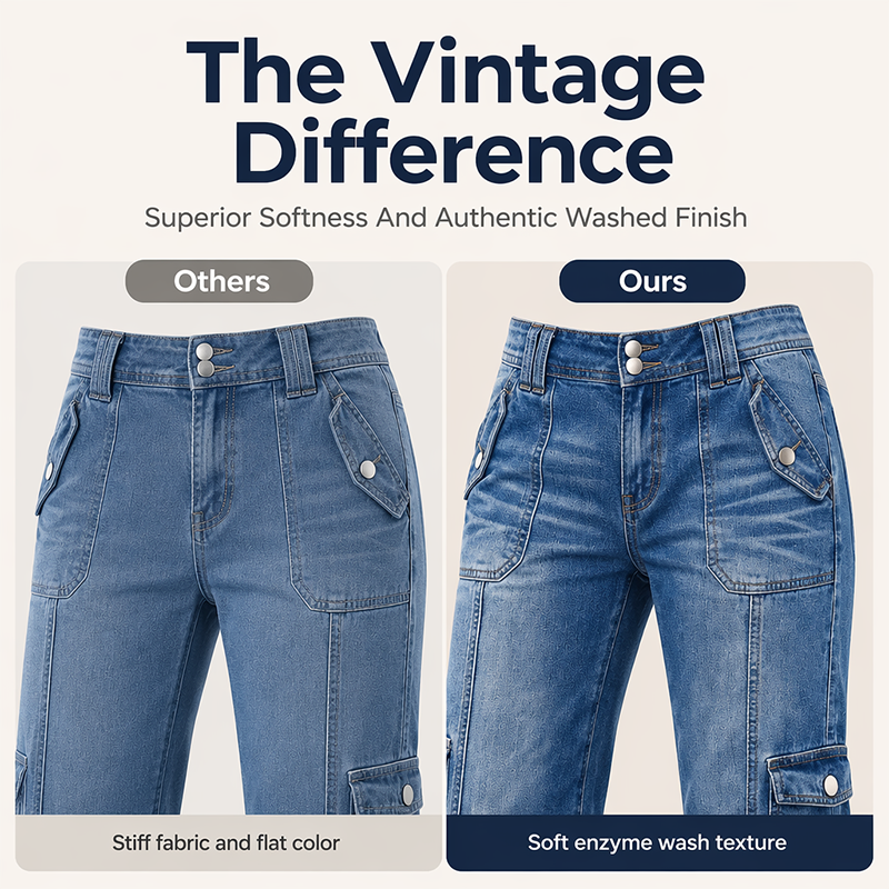 Damen Capri-Jeans mit geradem Bein
