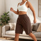 📢📢50% RABATT !!⏰Damen Lässige Weite-Bein Knielange Shorts