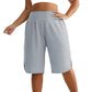 📢📢50% RABATT !!⏰Damen Lässige Weite-Bein Knielange Shorts
