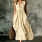 ✨🛍️Neu eingetroffen – Plisseekleid mit V-Ausschnitt und Seitentaschen – Leicht und luftig, ideal für Strandspaziergänge oder einen Brunch 🍃
