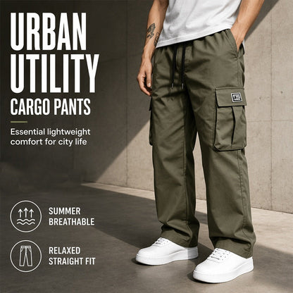 👖 53% RABATT! 🏕️ Herren Cargohose in lockerer Passform – Bequem, vielseitig & mit vielen Taschen – Ideal für Alltag, Outdoor & Freizeit ✨