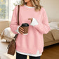 👚 2026 SALE – Über 35.200 verkauft! ✨ Damen lockeres falsches Zweiteiliges Sweatshirt