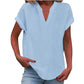 👚Damen Sommer V-Ausschnitt Oberteil✨