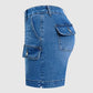 Saison-Style 🌸Lässige Jeansshorts für Damen mit Stretch