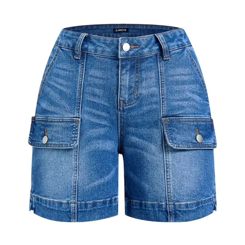 Saison-Style 🌸Lässige Jeansshorts für Damen mit Stretch