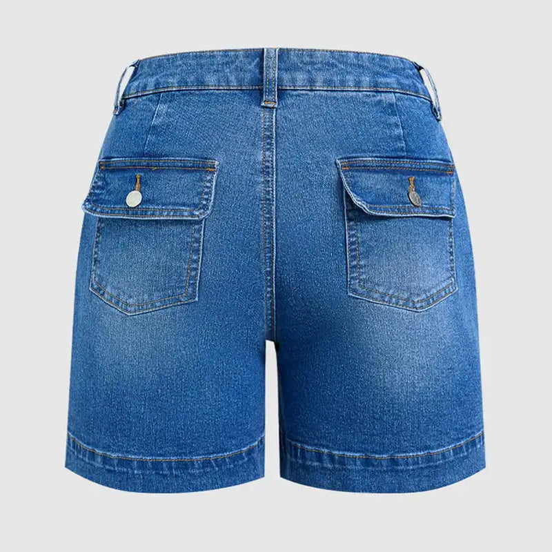 Saison-Style 🌸Lässige Jeansshorts für Damen mit Stretch