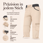 Hoch taillierte Cargo-Caprihosen für Damen
