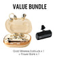 Bluetooth 6.0 Clip-On & In-Ear kabellose Ohrhörer