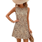 Leggeres Leoparden-A-Linien-Kleid