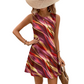 Leggeres Leoparden-A-Linien-Kleid
