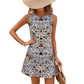 Leggeres Leoparden-A-Linien-Kleid