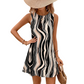 Leggeres Leoparden-A-Linien-Kleid