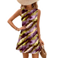 Leggeres Leoparden-A-Linien-Kleid