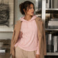 Damen lässiger Hoodie mit Kordelzug und Taschen.