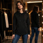 Damen lässiger Hoodie mit Kordelzug und Taschen.