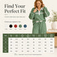 Damen Streifen-Patchwork-Sweatshirt & Weitbein-Hosen-Set