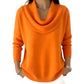 ⭐ Bestseller – Pailletten-Pullover mit elegantem Kragen – weich und wärmend 🧣