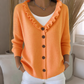 Bestseller🏆👚 Strickcardigan mit Rüschenkragen – Eleganter Fall und ganztägiger Tragekomfort für jeden Look