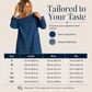 ✨🛍️Neu eingetroffen – Off-Shoulder-Kleid aus Denim – lockere Passform & trendiger Schnitt
