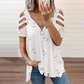 Bestseller💕 Cold-Shoulder-Oberteil – Modischer Ausschnitt & leichte Kombinierbarkeit für jeden Look