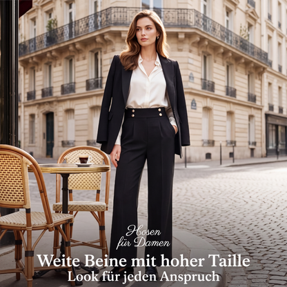 Hochhausige Weite Hosen für Damen
