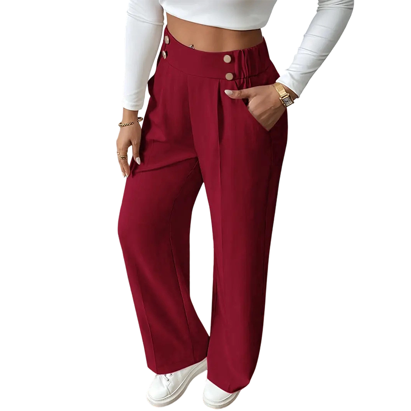 Hochhausige Weite Hosen für Damen