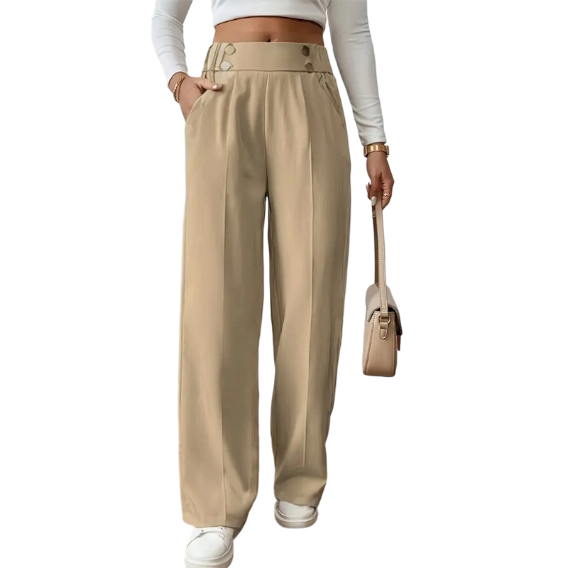 Hochhausige Weite Hosen für Damen