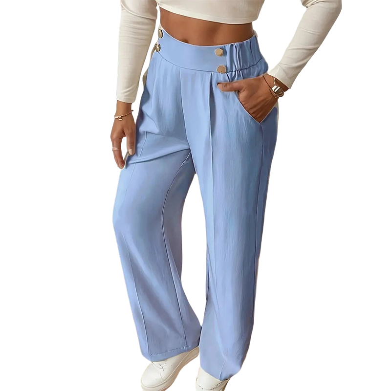 Hochhausige Weite Hosen für Damen