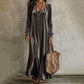 Elegantes Damen-Maxikleid mit langen Ärmeln
