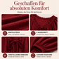 Locker sitzende Damenbluse mit Rüschen und Bindekragen