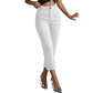 📢📢50%Rabatt!!!🎉⭐ 4,9 Sterne – nicht ohne Grund! Hochtaillierte Damen-Cropped-Anzughosen