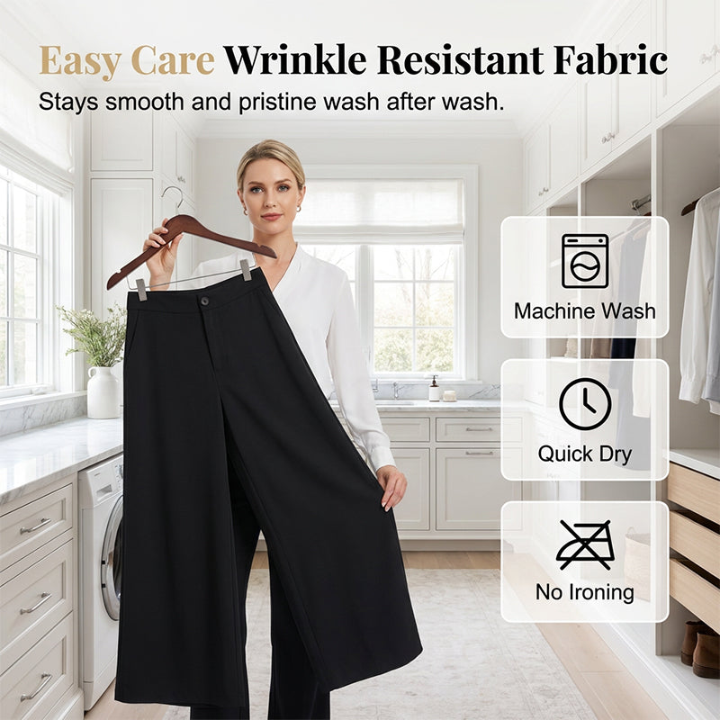 Damen bequeme, locker sitzende Palazzo-Loungewear-Hose.