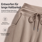 Lässige knielange Capri-Hose mit Kordelzug für Damen