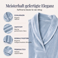 Elegantes Samt-Oberteil mit V-Ausschnitt für Damen
