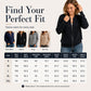 Damen Rippstrick-Zip-Up-Bomberjacke.